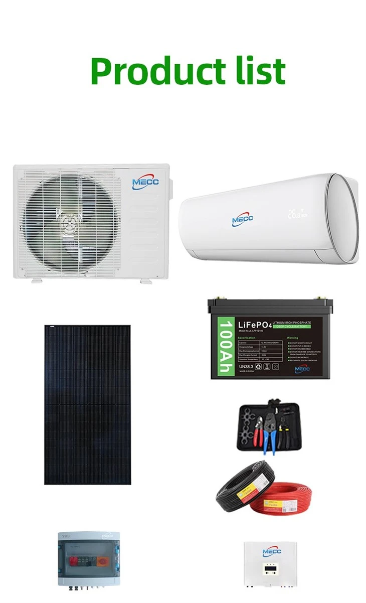 Eco-conscious 24000btu Solar Air Conditioner Home Use