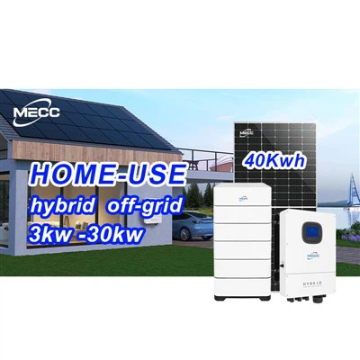 10kw Av Grid Solenergi Batteri System