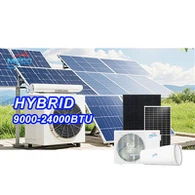 Superior 18000btu Solar luftkonditionering för hushåll